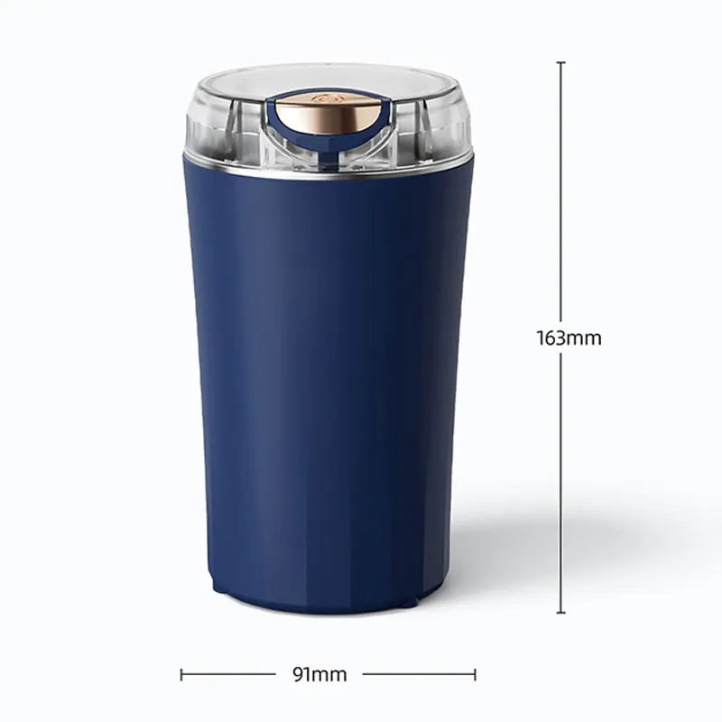 Electric Coffee Grinder Stainless Steel Spice & Nut Grinder for Home Use Easy One-Click Operation, Compact & Portable Design