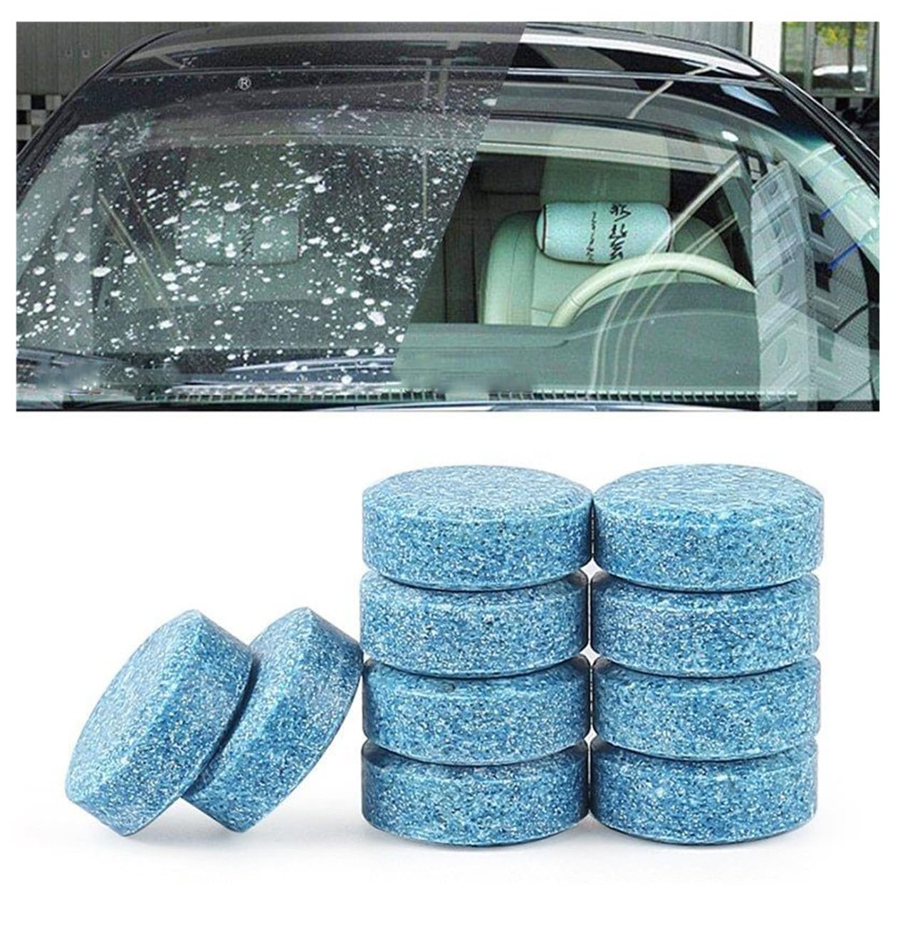 Car Windshield Cleaning Tablets, Car Glass Cleaner, Car Glass Cleaner Tablet, Car Window Cleaner, Car Wiper Glass Cleaner 1 piece