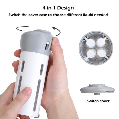 4 in 1 Travel Dispenser Bottle