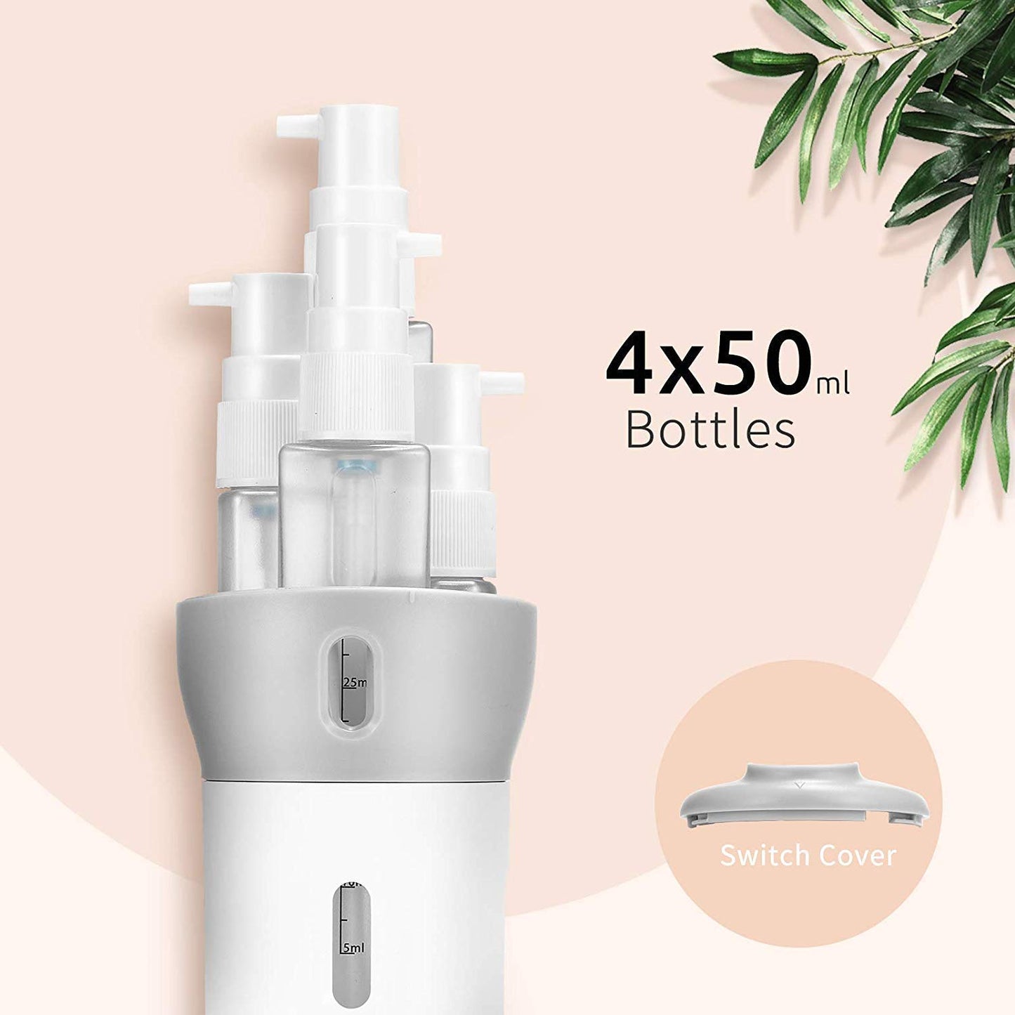 4 in 1 Travel Dispenser Bottle