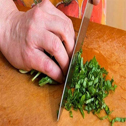 5-Piece Stainless Steel Kitchen Knife Set with Chopping Board & Scissor