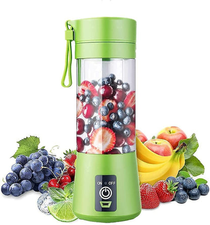 6 Blade USB Juicer Power Up Your Health Portable USB Blender Grind, Travel, Baby Food