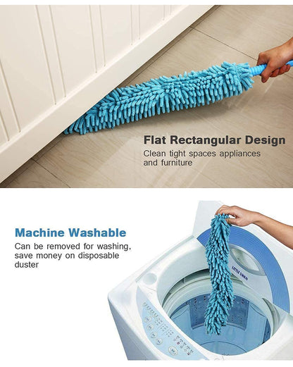 Flexible Fan Cleaning Duster for multi-purpose cleaning home, kitchen, car, and office.