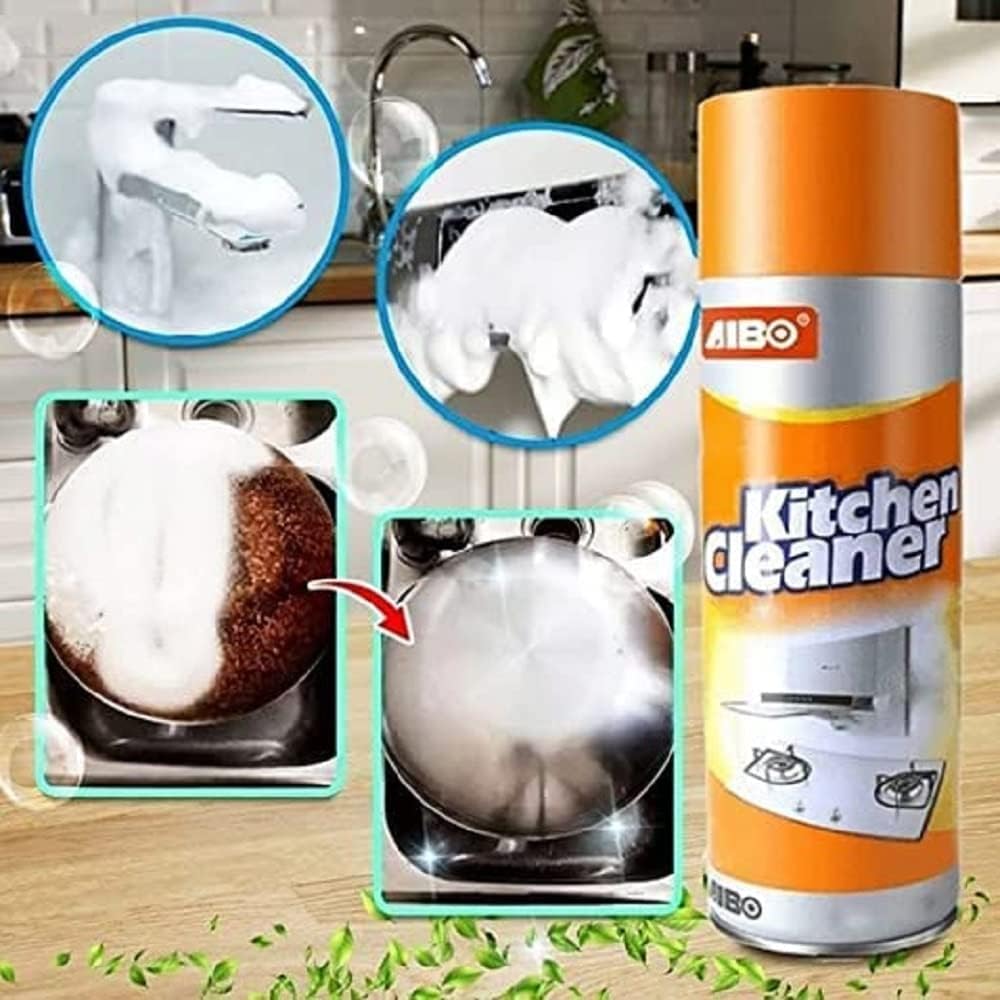 kitchen cleaner that is designed to remove grease, grime, oil residue, and stains from various surfaces in the kitchen