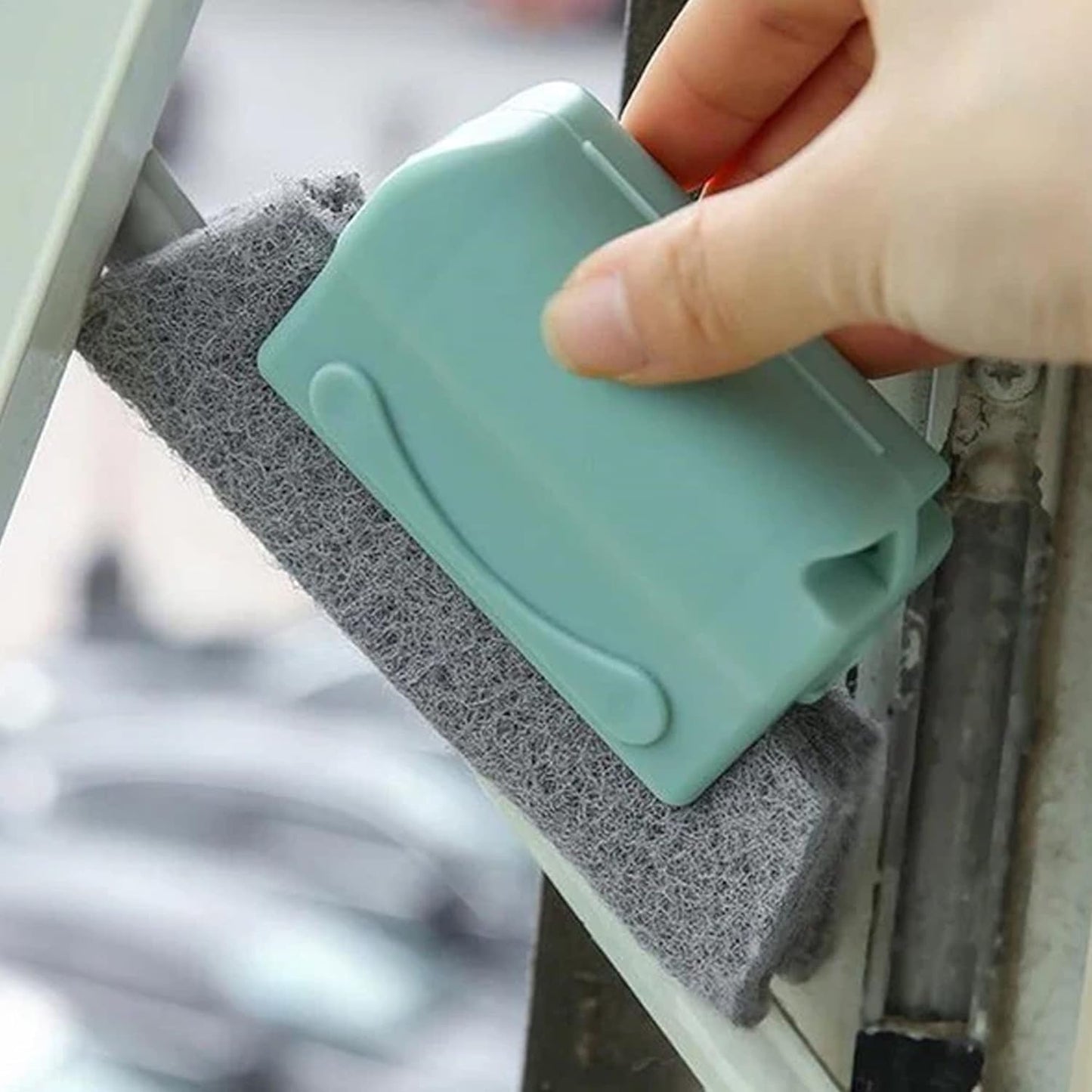 Window Slot Track Groove Cleaner Brush Tool Effortlessly Tackle Dust in Tight Spaces