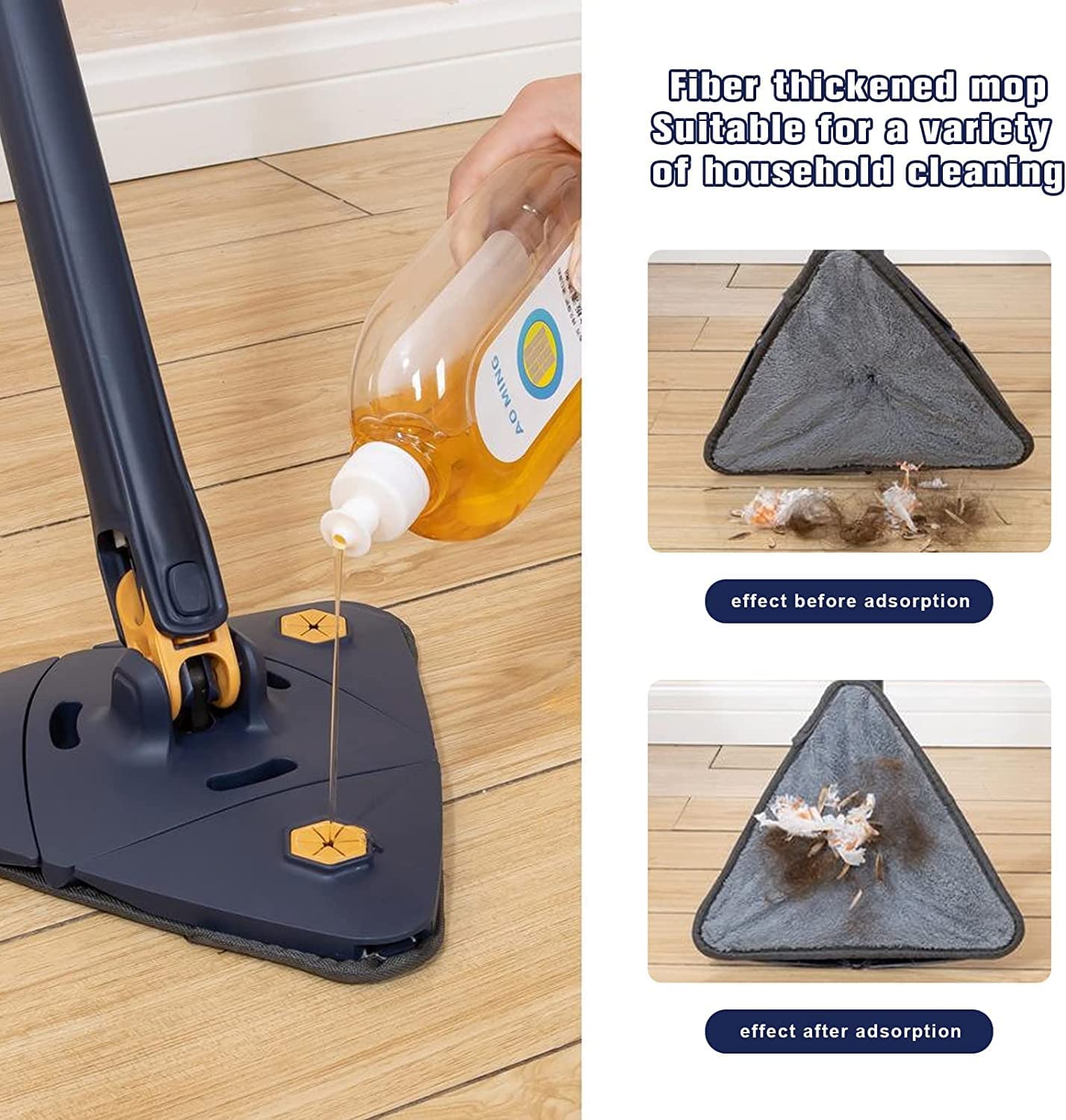 Triangle Squeeze Mop: Versatile, Durable, and Easy-to-Use Cleaning Solution