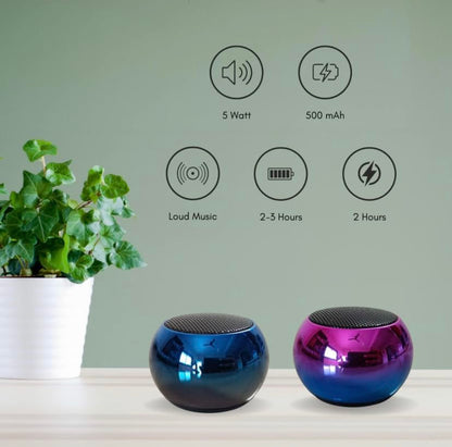 Mini Boost 4 Colorful Wireless Bluetooth Speakers Portable Sound Amplification for Every Occasion