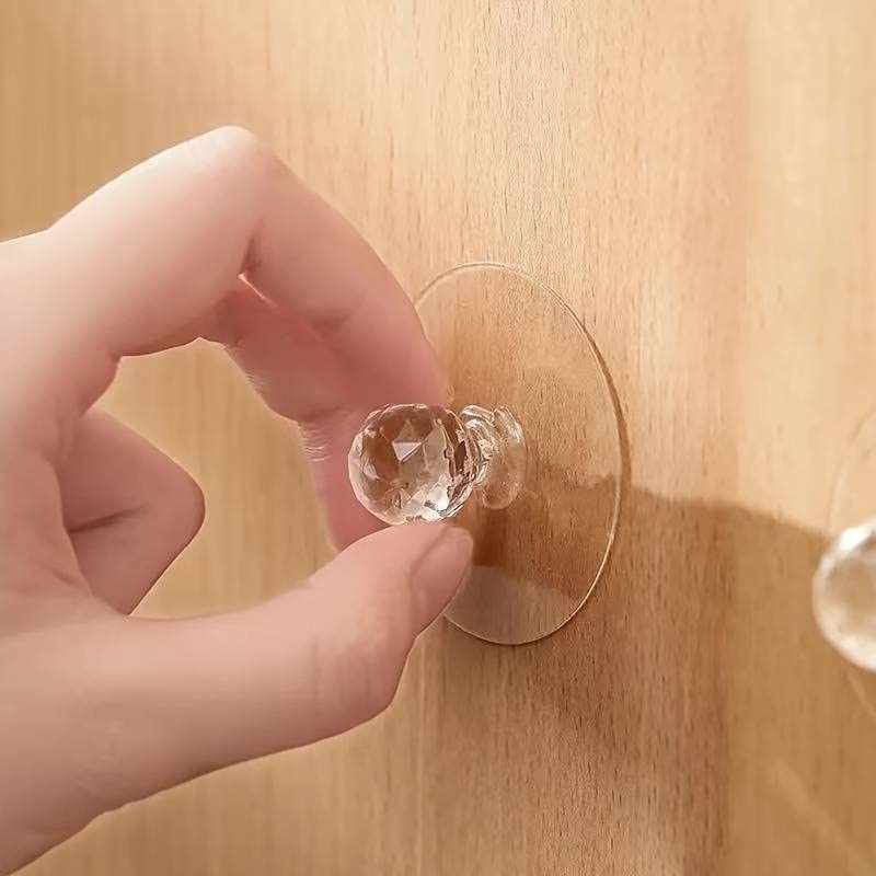 Sparkling Crystal Cabinet Drawer Knobs 1PCS