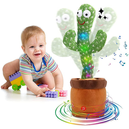 Dancing Cactus Interactive Musical Toy for Kids and Adults Bring Joy to Your Space