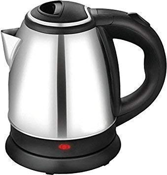 Stainless Steel Electric Kettle 2-Liter Multipurpose Hot Water, Tea, and Coffee Maker Fast Boiling with 360° Cordless Base, Safety Features, and LED Indicator