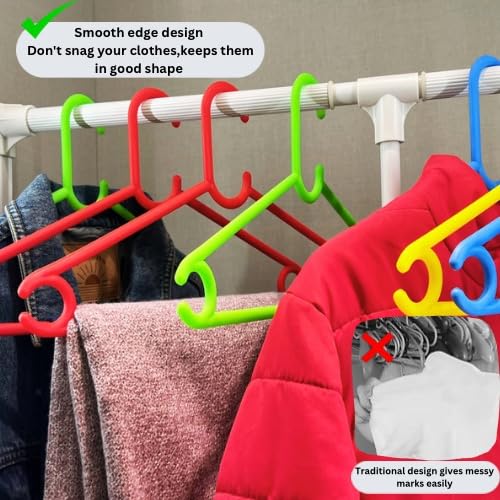 Basic Plastic Clothes Hanger 1pcs