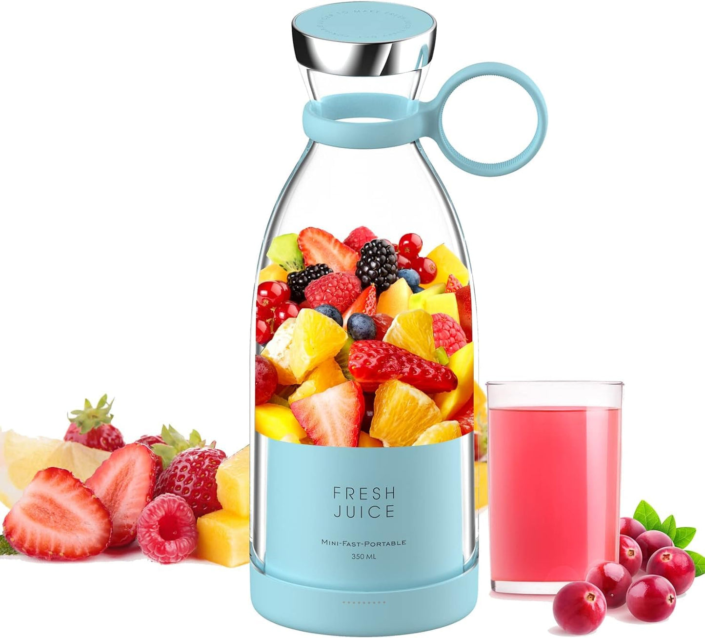 Electric Portable Mini USB Chargeable Bottle Juicer