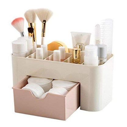 Stylish Cosmetic Makeup Storage Box Organizer with Drawers