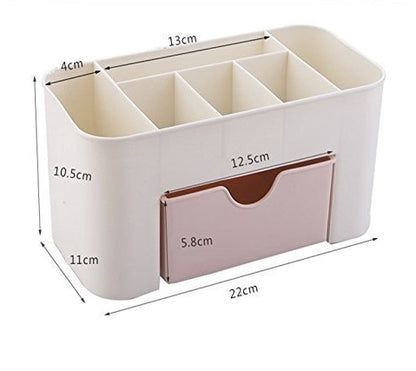 Stylish Cosmetic Makeup Storage Box Organizer with Drawers