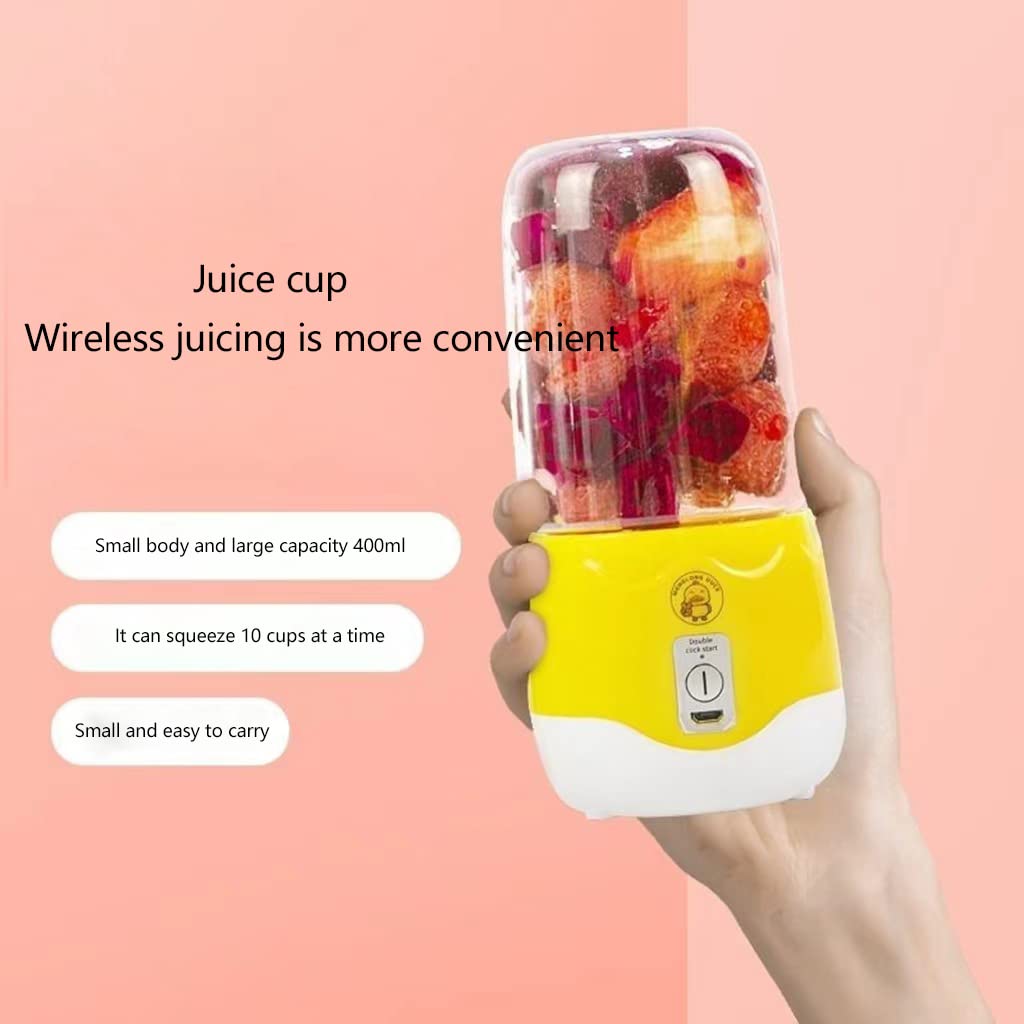 Cup Juicer 420ML Usb Rechargeable Blender Portable Mini Bottle