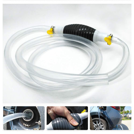 Multifunction Liquid Sucker Pump, Manual Fuel Transfer Pump Gasoline Siphon Hose, Portable Siphon Pump For Gasoline Diesel And Other Liquid Water