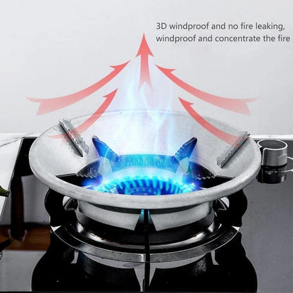 Gas Saver Stand Burner Jali For Home Gas Stove Fire & Windproof Energy Saving Chula Support Stand 1 piece