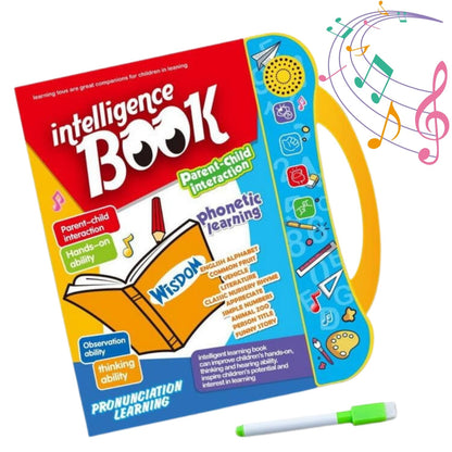 Interactive Musical Intelligence Book for Kids Electronic Study for Boys and Girls (3+ Years)