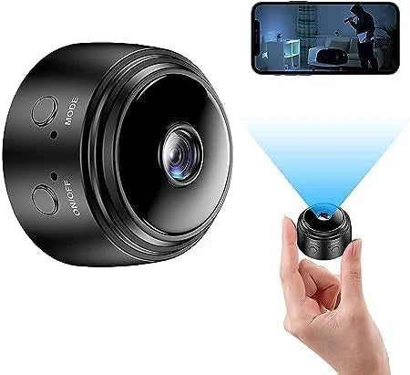 High Focus Mini WiFi Magnetic Wireless small Security Camera With Memory Card Slot.