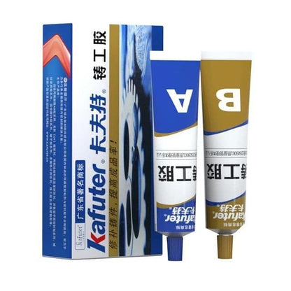 Metal Repairing Adhesive Super Glue Iron Steel Auto Radiator Adhesive Adhesive 50GM +50GM A+B