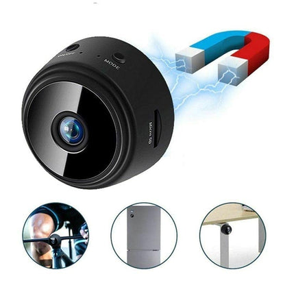 High Focus Mini WiFi Magnetic Wireless small Security Camera With Memory Card Slot.