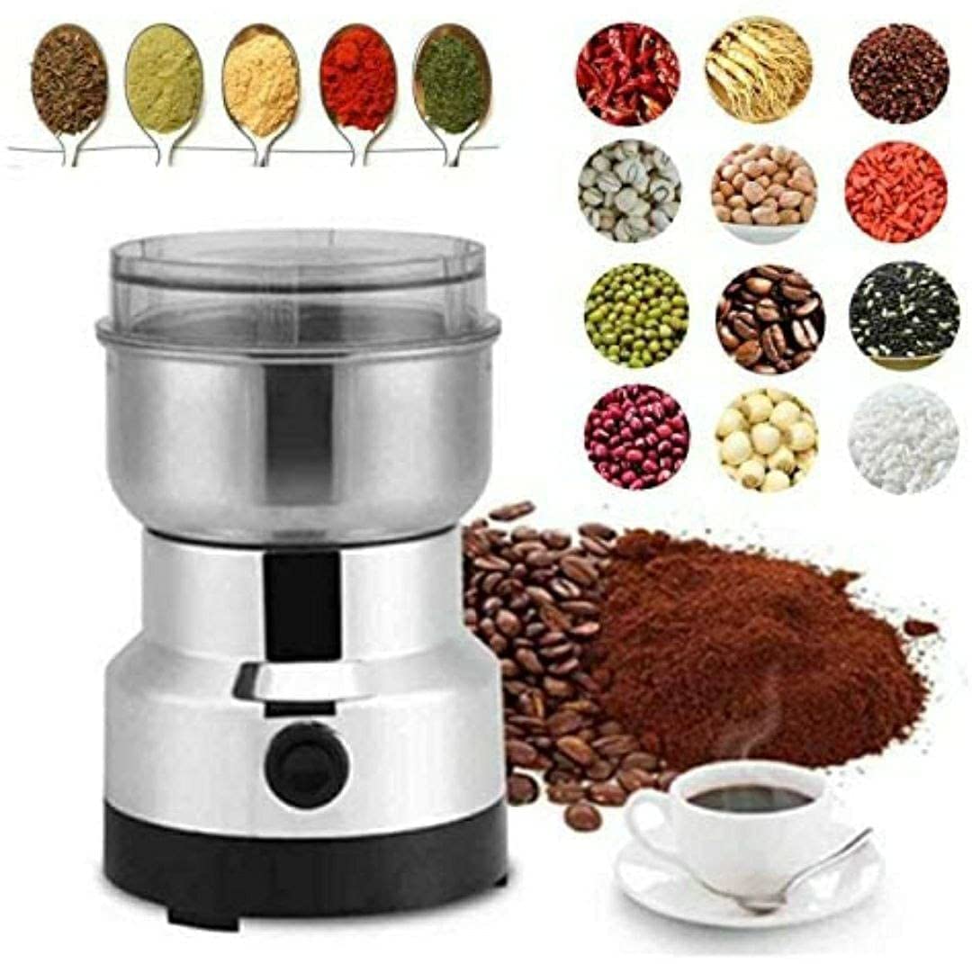 Nima Multifunction Stainless Steel Mini Grinder: Powerful Spice & Coffee Maestro