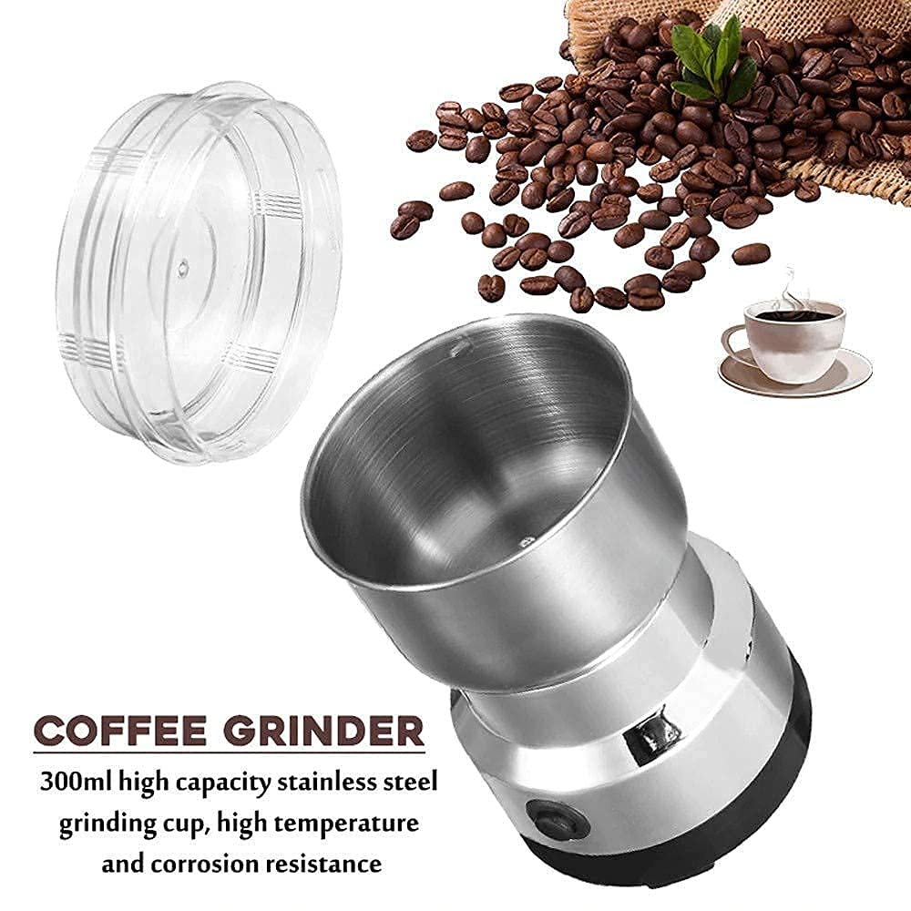 Nima Multifunction Stainless Steel Mini Grinder: Powerful Spice & Coffee Maestro