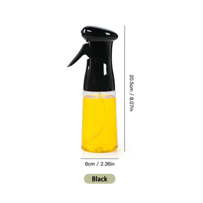 Glass oil Spray Dispenser Cooking 220ml Used for Air Fryer, Salad Making, Frying, BBQ