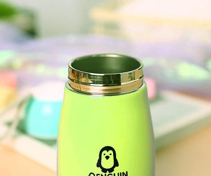 Penguin Cartoon Design Kids' Hot & Cold Water Bottle