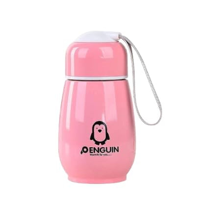 Penguin Cartoon Design Kids' Hot & Cold Water Bottle