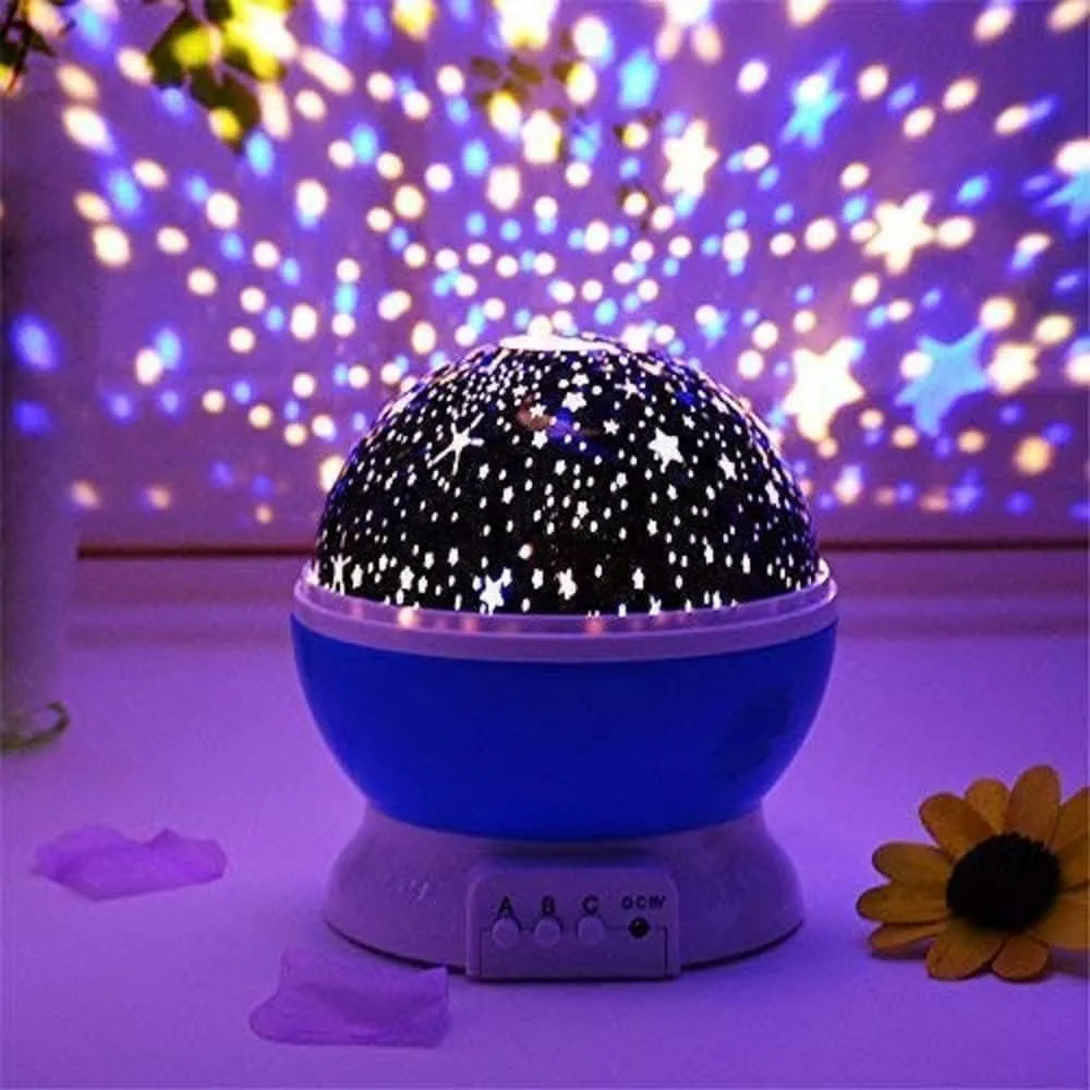 Star Master Projector with USB Wire Colorful Romantic LED Star Master Sky Night Projector Bed Light Lamp