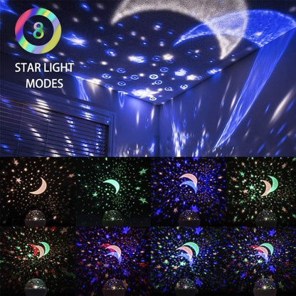 Star Master Projector with USB Wire Colorful Romantic LED Star Master Sky Night Projector Bed Light Lamp