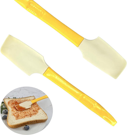 Silicone Jam Spreader with Can Opener End, Spatula Multi-function applicator, For Kitchen, Baking.1 pc