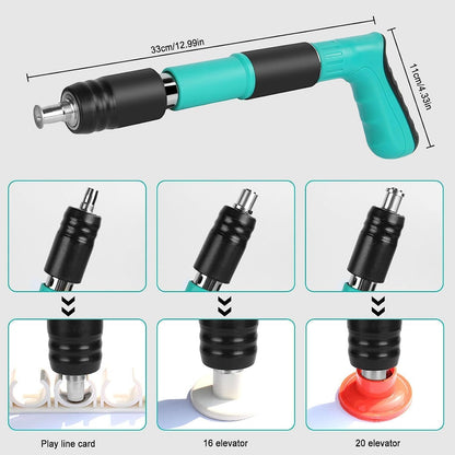 Manual Steel Nail Gun Tool, Concrete Nail Gun, Portable Mini Nail Shooting Machine, Nail Wall Fixing Tool for Cement Walls, Household Woodworking