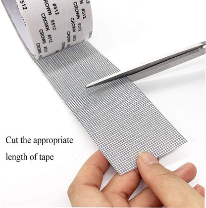 Waterproof Sticky Netting Screen Anti-Mosquito Mesh Window Hole Patch Repair Tape