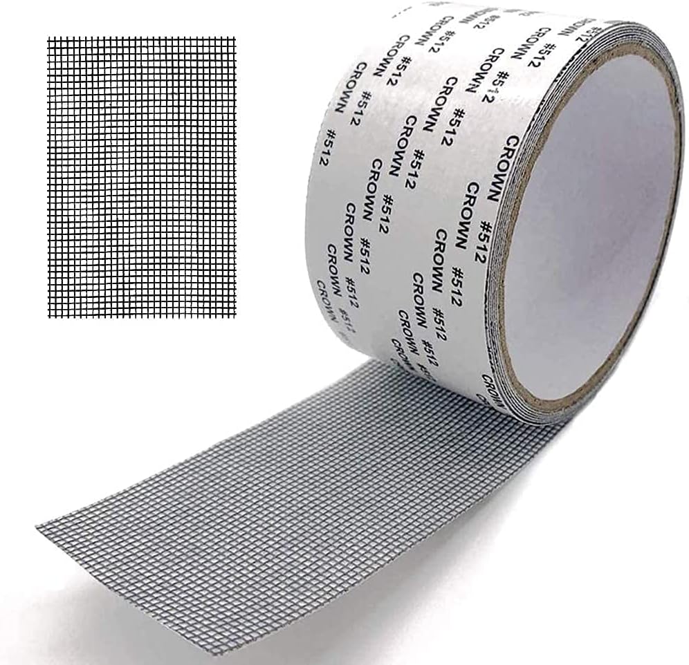 Waterproof Sticky Netting Screen Anti-Mosquito Mesh Window Hole Patch Repair Tape