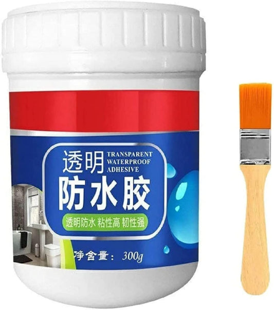 Waterproof Anti Leakage Glue Invisible Agent for Wood Coating Clear Seal Liquid - glue(300G)