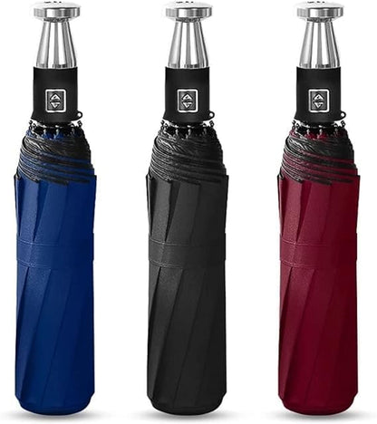 RR Auto Open Close Umbrella for Rain 3 Fold with Auto, Windproof Large