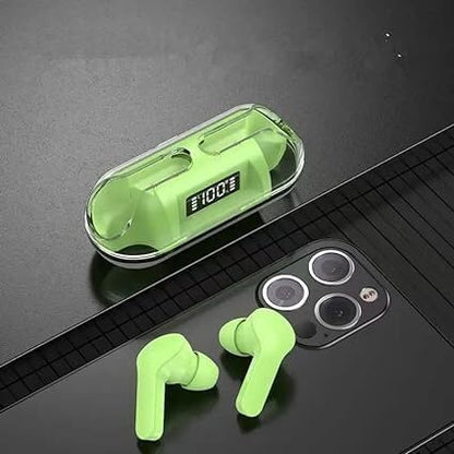 S10 Pro Transparent TWS Earbud, Bluetooth Earbuds with Display