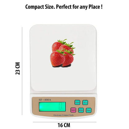 SF-400A Digital Kitchen Weighing Scale 0.1Gm To 10 Kg For Home Electronic LCD