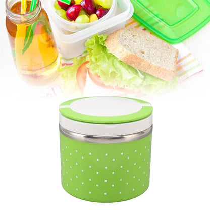 Lightweight Thermal Bento Box for Office and On-the-Go Dining green