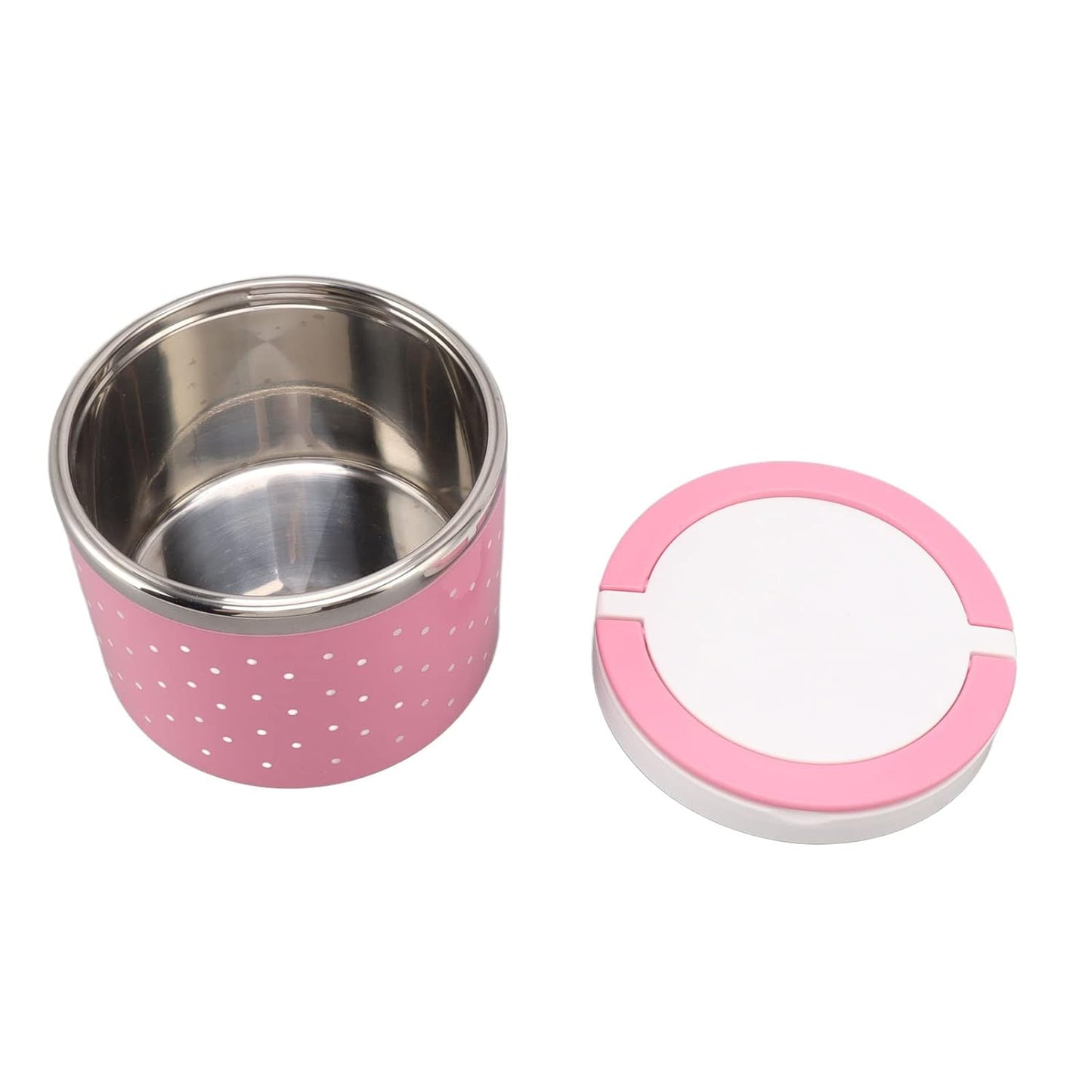 Lightweight Thermal Bento Box for Office and On-the-Go Dining pink