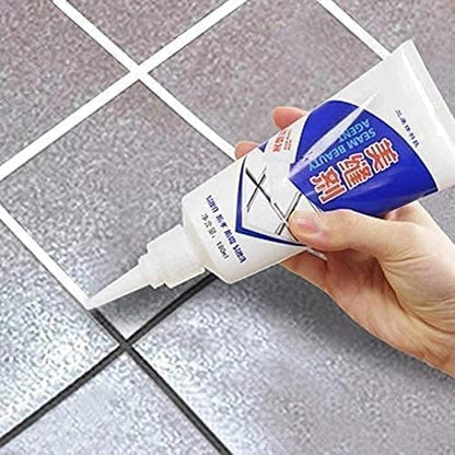 Tiles Gap Filler Waterproof Crack Grout Gap Filler Agent Silicone Sealant for Home Sink Gaps