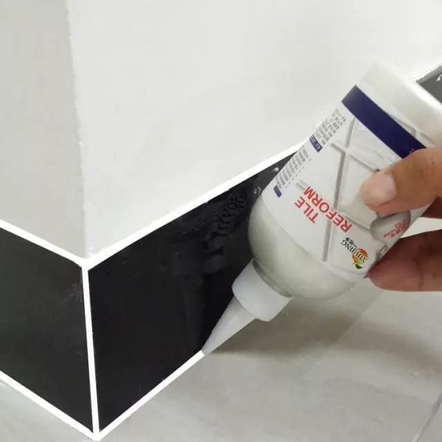 New 2024 Tiles Gap Filler Waterproof 280 ml Crack Seal Agent Grouting Paste for Tiles Waterproof Silicone Sealant for DIY