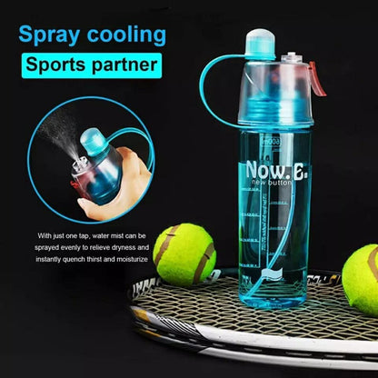 2 in 1 Water Bottle and Spray Gun for Refreshing Hydration